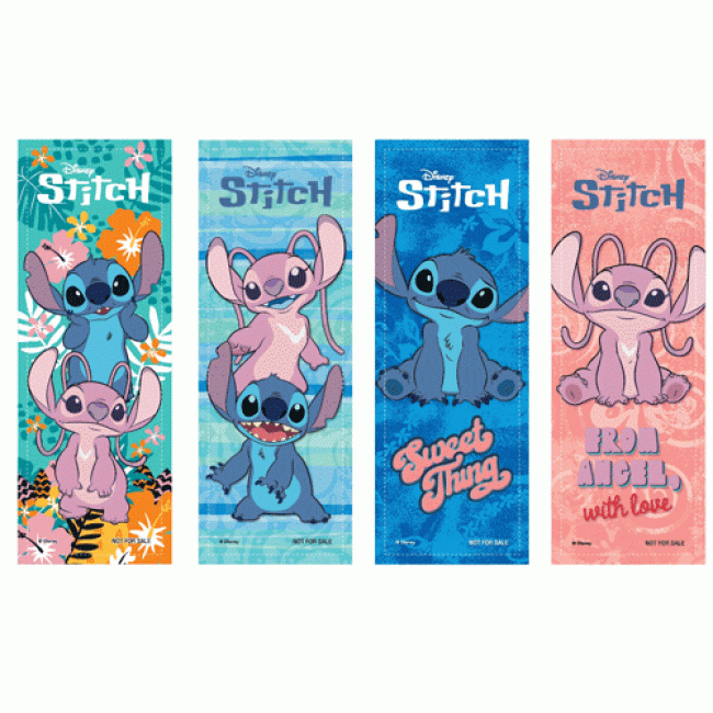 Stitch ระบายสีและเกมแสนสนุก Fun Time + ที่คั่นหนังสือ 4 ลาย